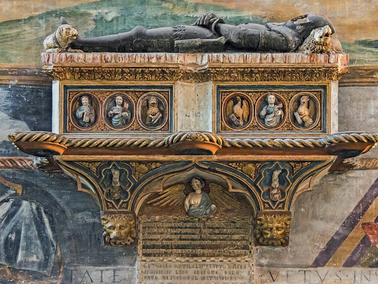 Monument to Giacomo Cavalli by Jacobello dalle Masegne