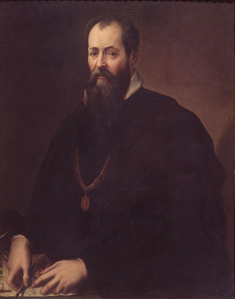Portrait of Giorgio Vasari by Jacopo Zucchi