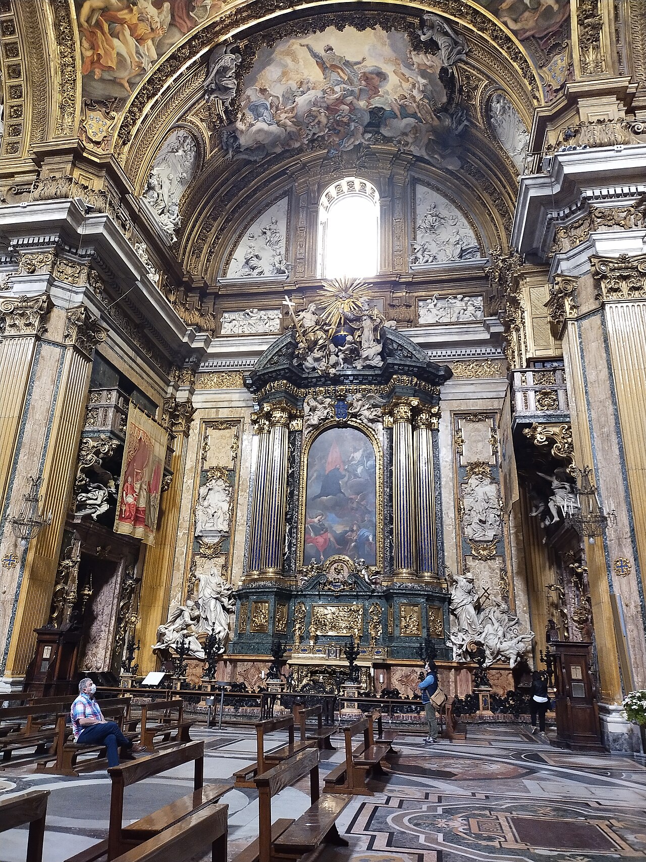 Tomb of Saint Ignatius by Jean-Baptiste Théodon