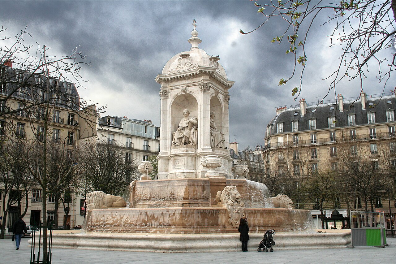 fontaine Saint-Sulpice by Jean-Jacques Feuchère
