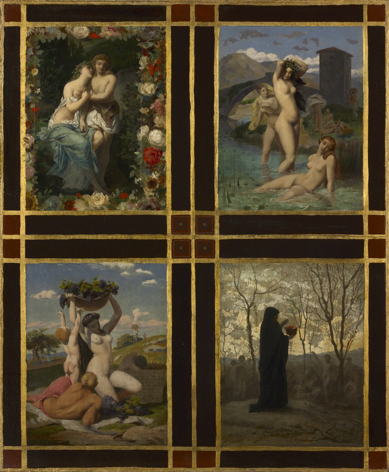 The Four Seasons by Jean-Louis Hamon