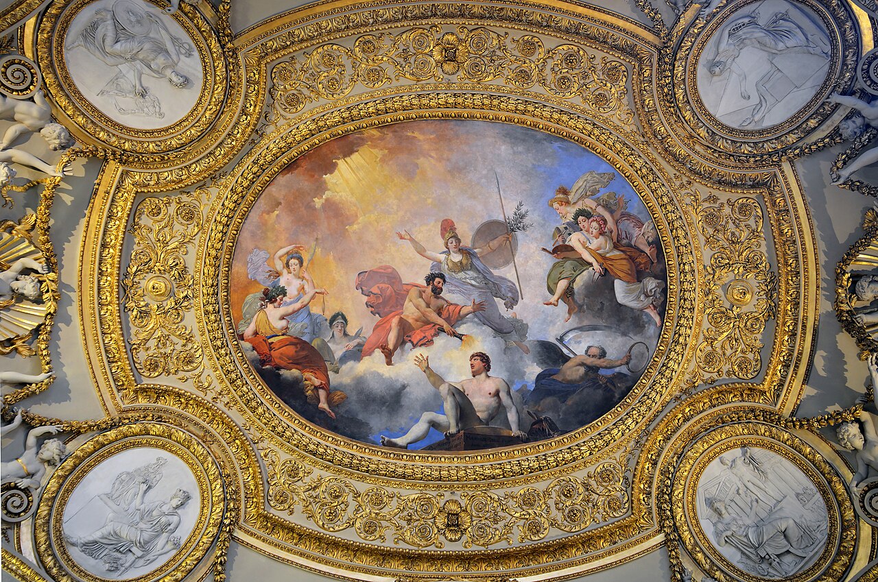 Man formed by Prometheus and animated by Minerva by Jean-Simon Berthélemy
