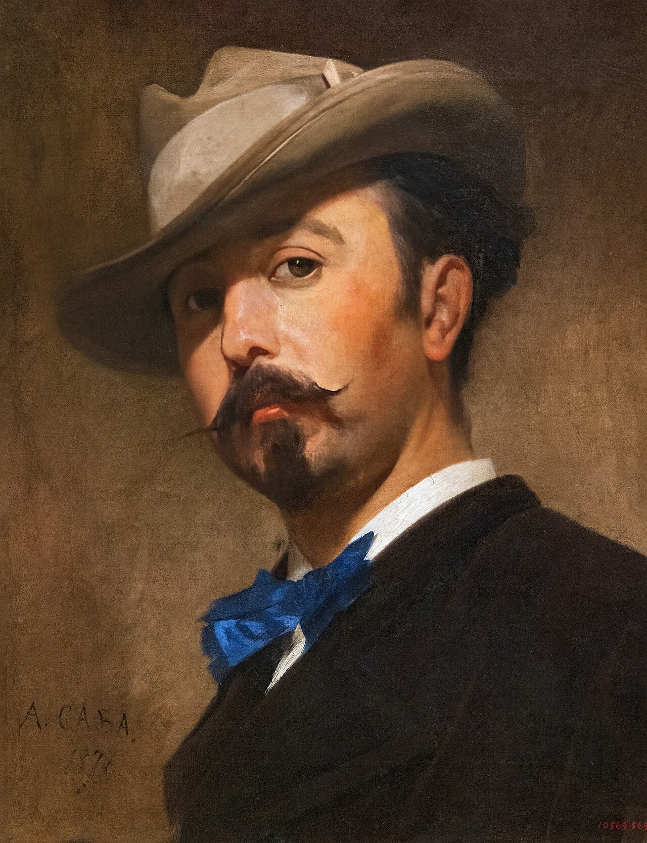 Portrait of Joaquim Vayreda i Vila