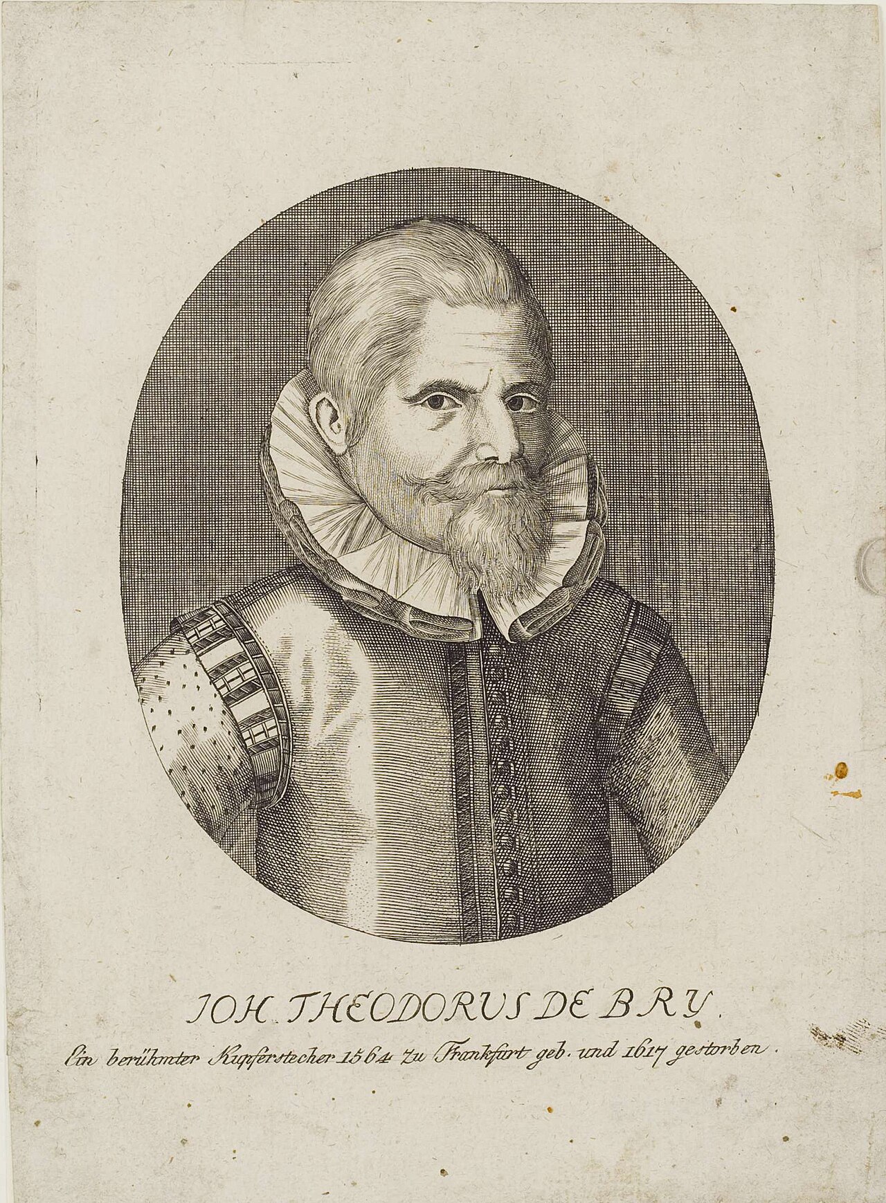 Portrait of Johann Theodor de Bry