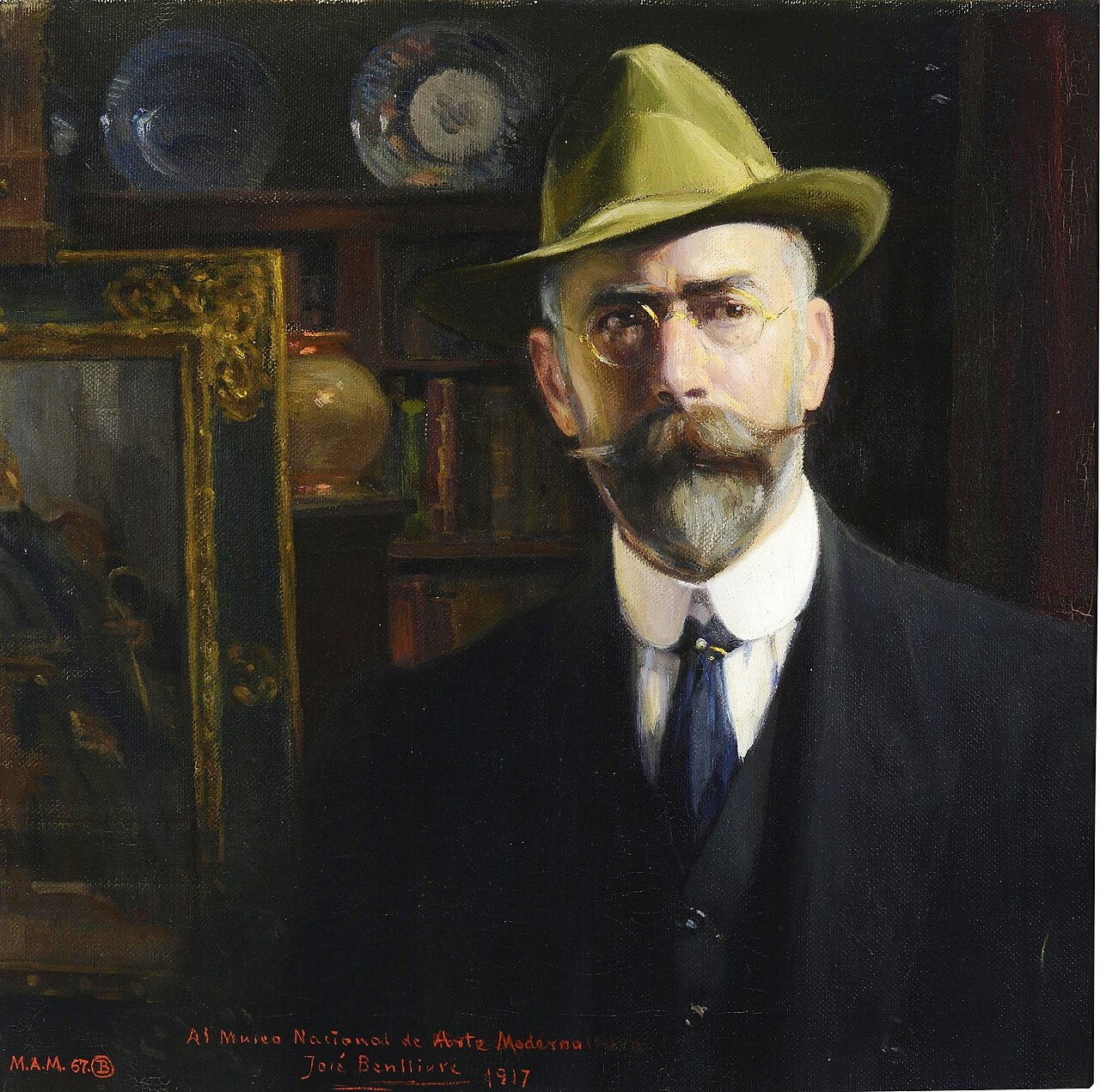 Self-portrait by José Benlliure y Gil