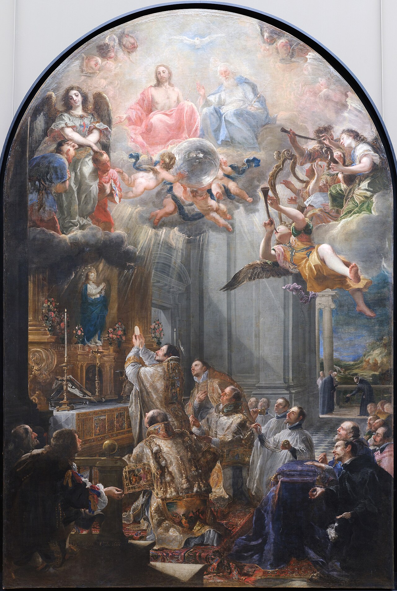 The Foundation Mass of the Trinitarian Order by Juan Carreño de Miranda