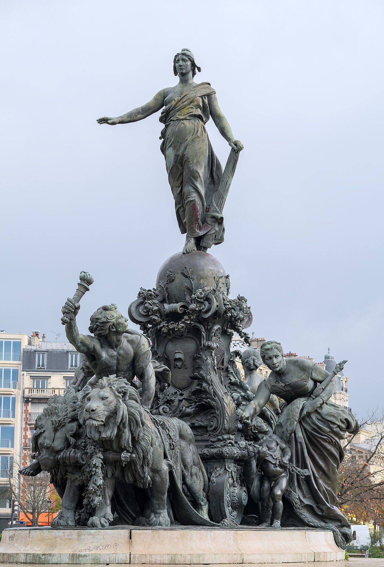 The Triumph of the Republic by Jules Dalou