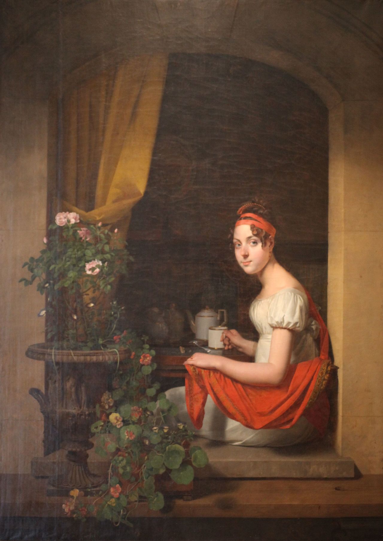 Portrait of Louise-Adéone Drölling