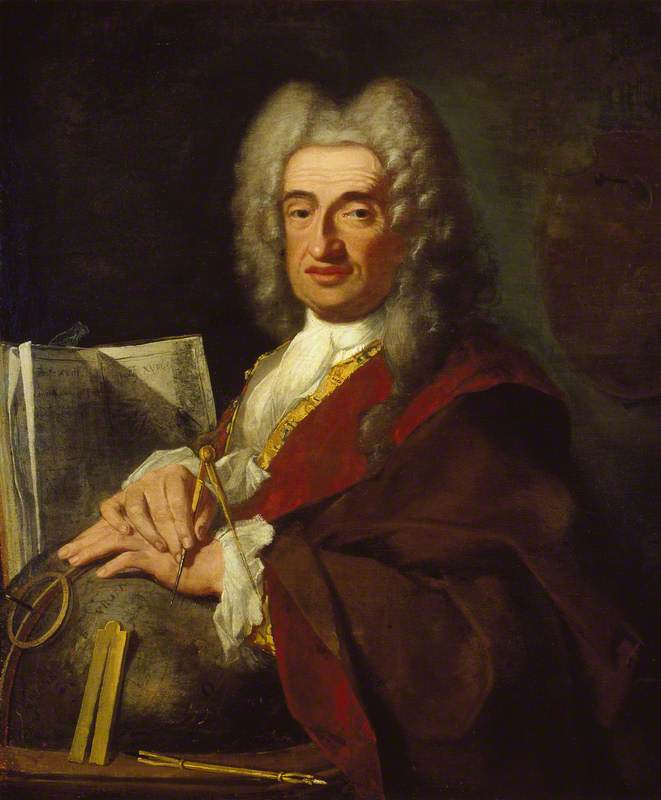 Portrait of Luca Carlevarijs
