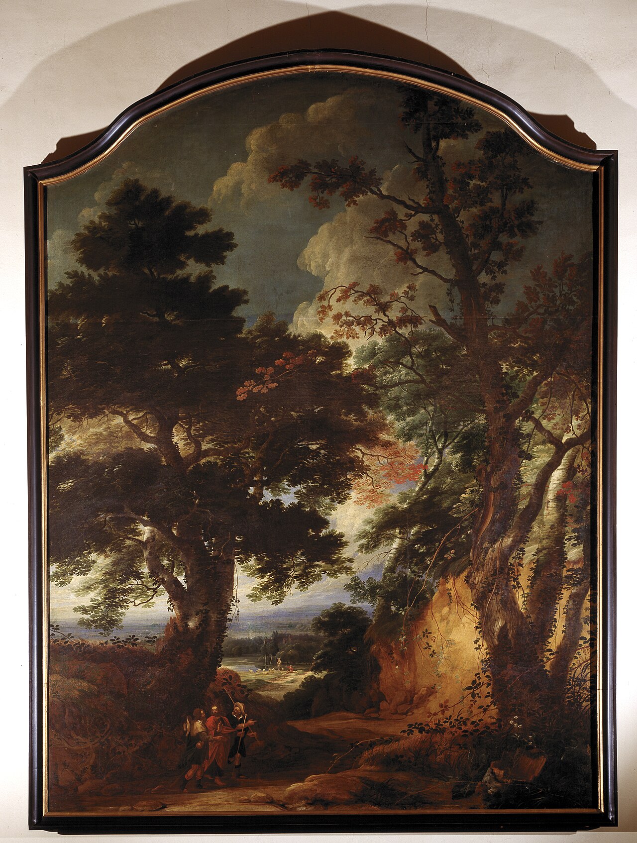 Landscape with Christ by Lucas Achtschellinck