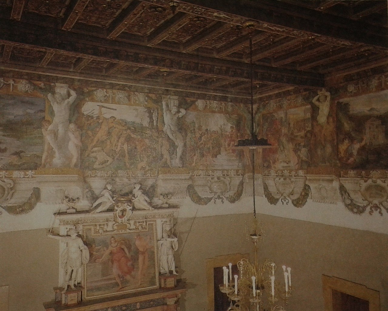 Stories of the foundation of Rome by Ludovico Carracci