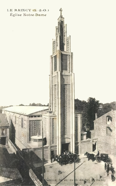 Église Notre-Dame du Raincy by Marguerite Huré