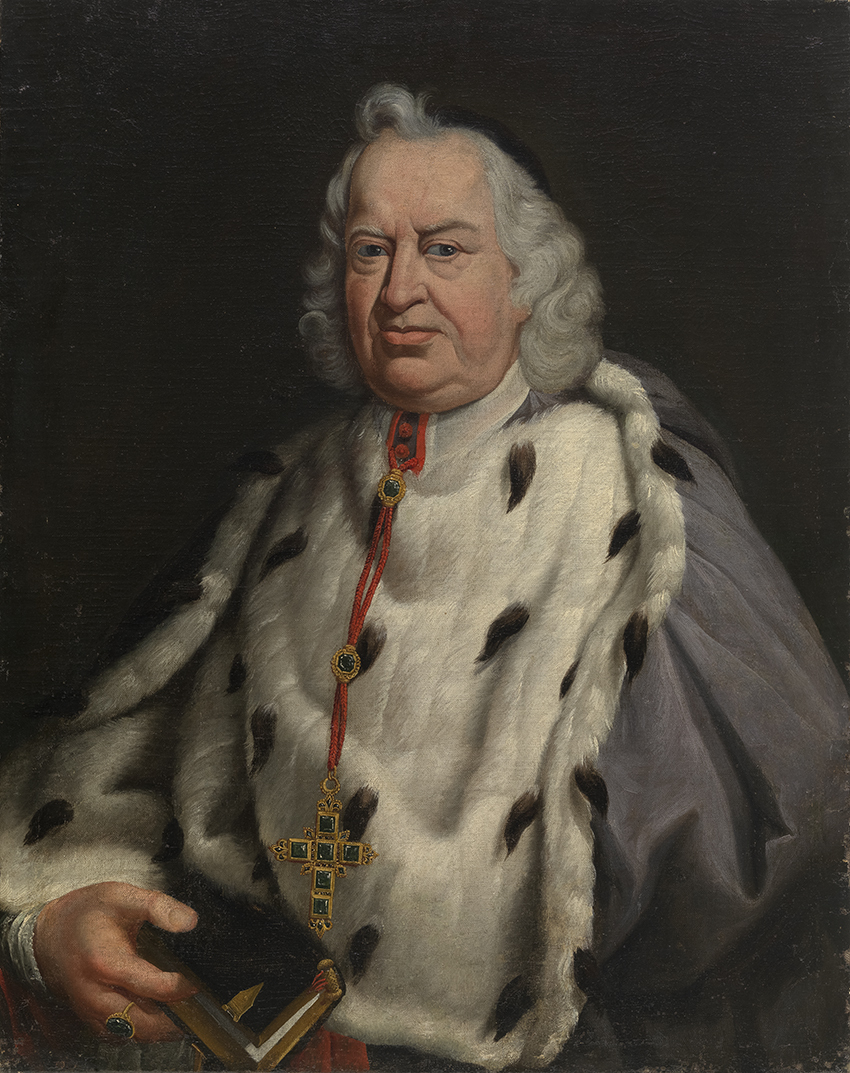 Portrait  of Bishop Van Susteren by Matthias de Visch