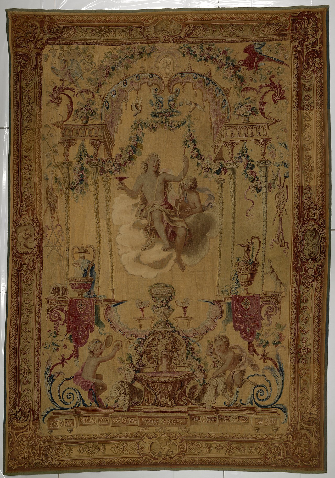 Bacchus as Personification of Autumn by Michel Corneille the Younger