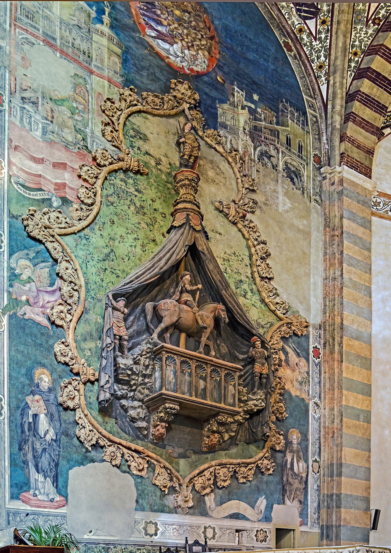 Monument to Cortesia Serego by Michele Giambono