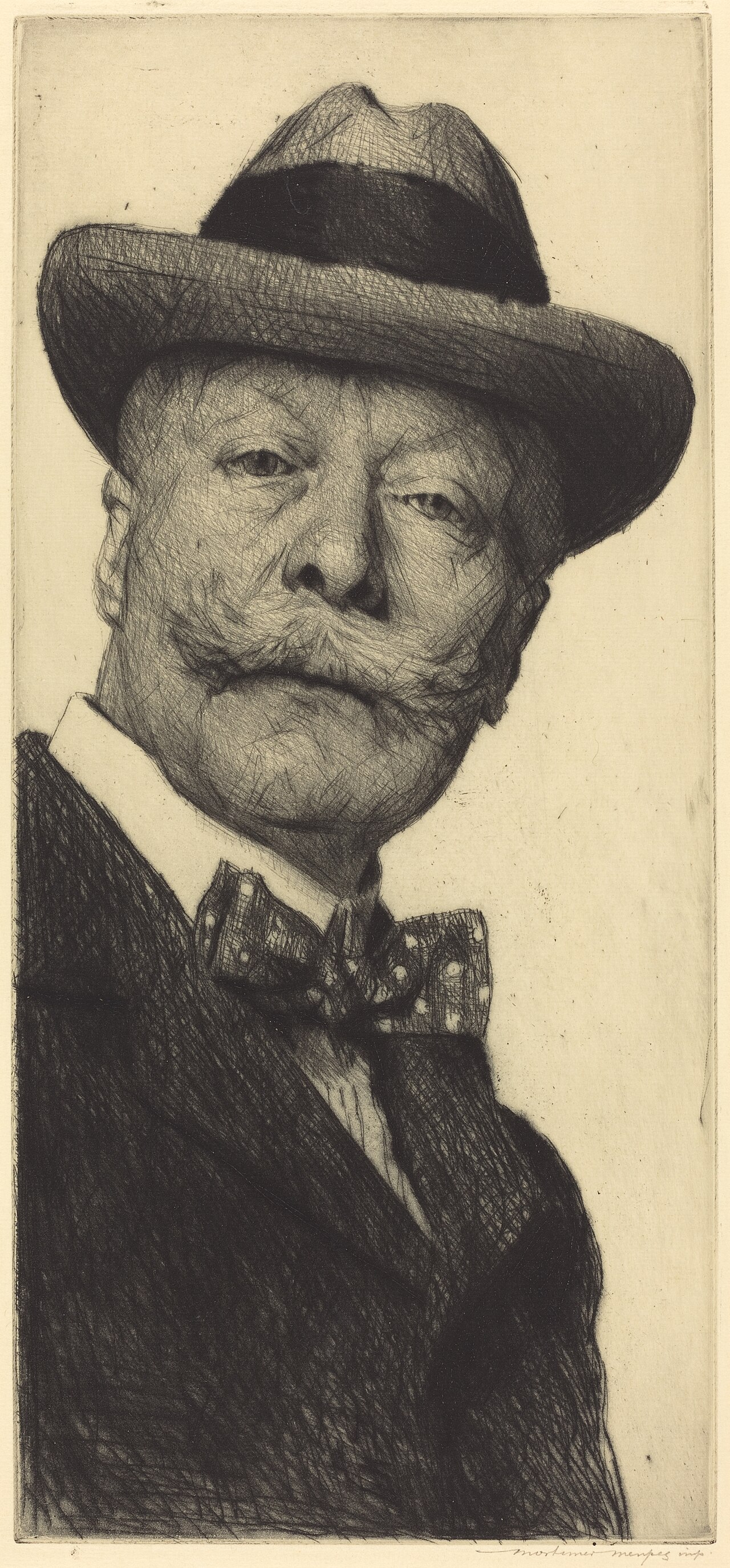 Self-Portrait by Mortimer Menpes