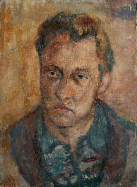 Self-portrait by Nikola Marinov