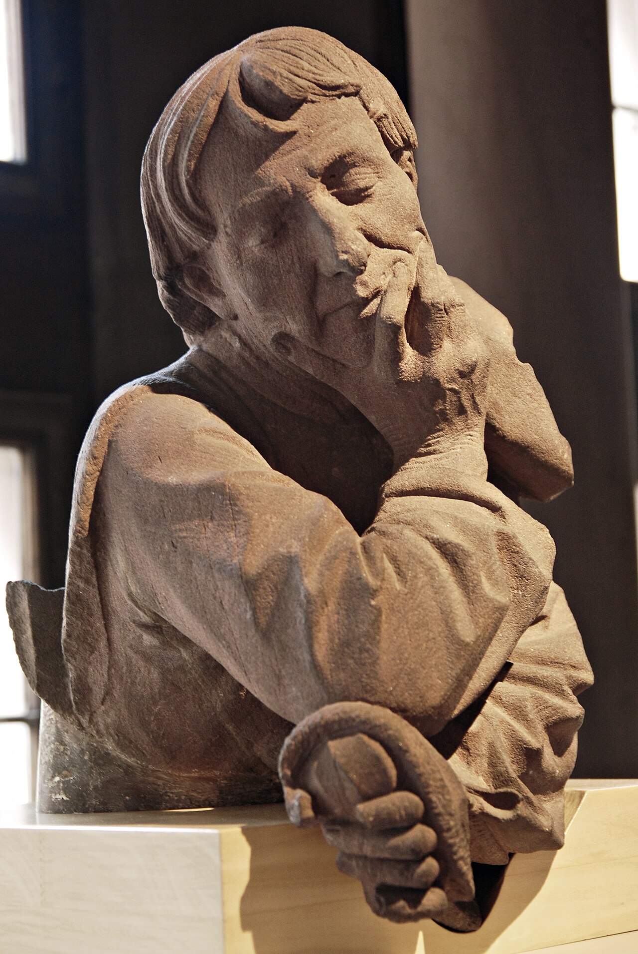Man Meditating by Nikolaus Gerhaert