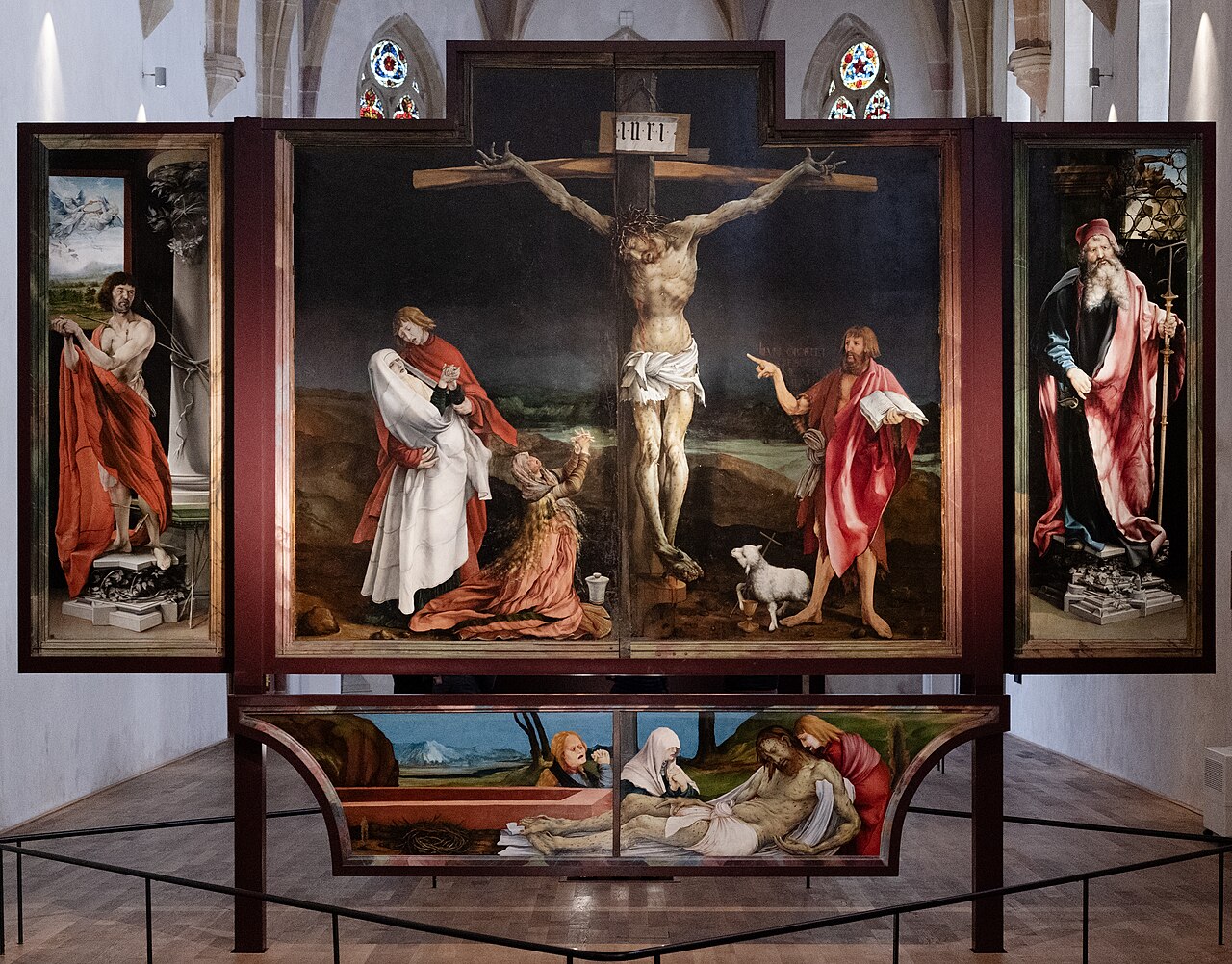 Isenheim Altarpiece by Nikolaus Hagenauer