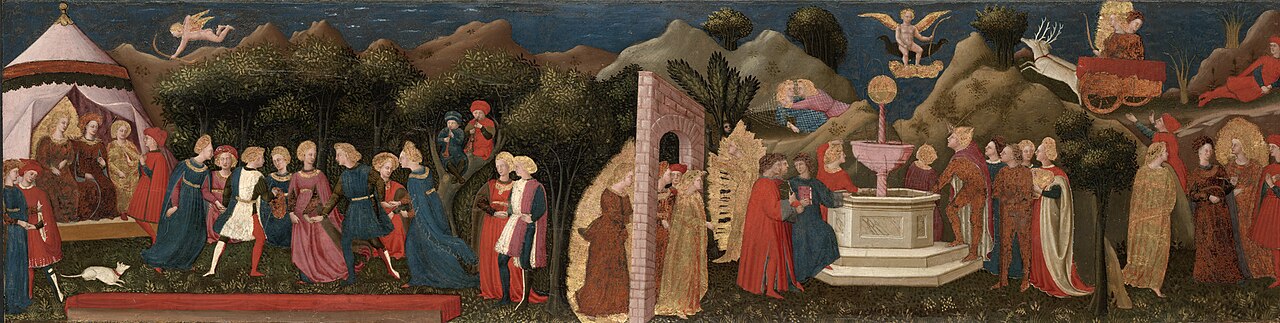 An Allegory of Love by Paolo Schiavo