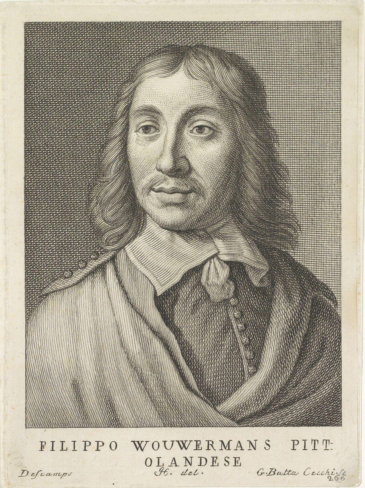 Portrait of Philips Wouwerman