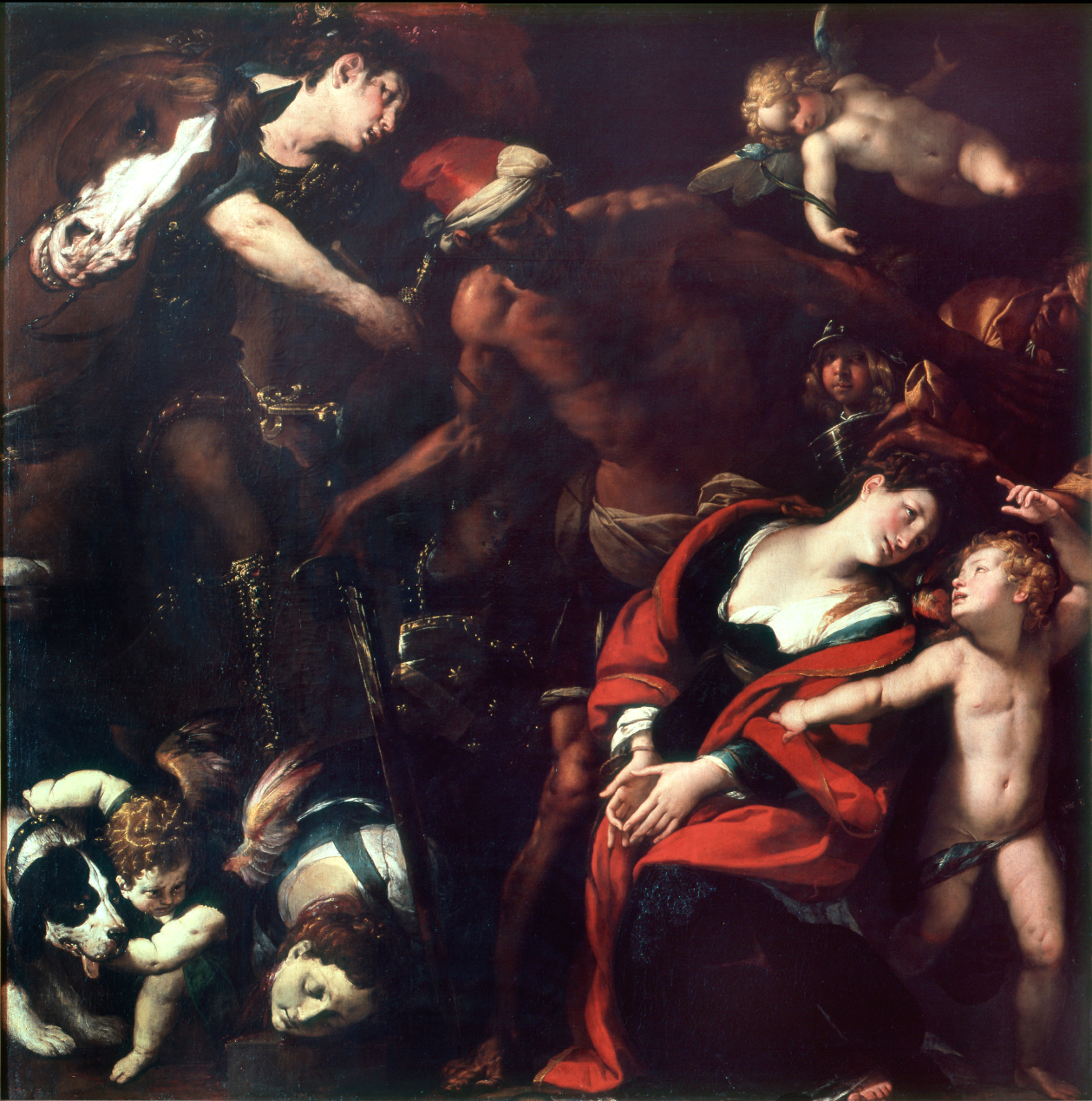 Martyrdom of St Rufina and St Seconda by Pier Francesco Mazzucchelli