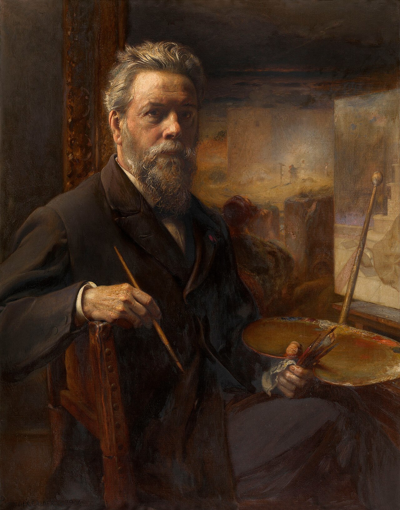 Portrait of Pieter Van der Ouderaa