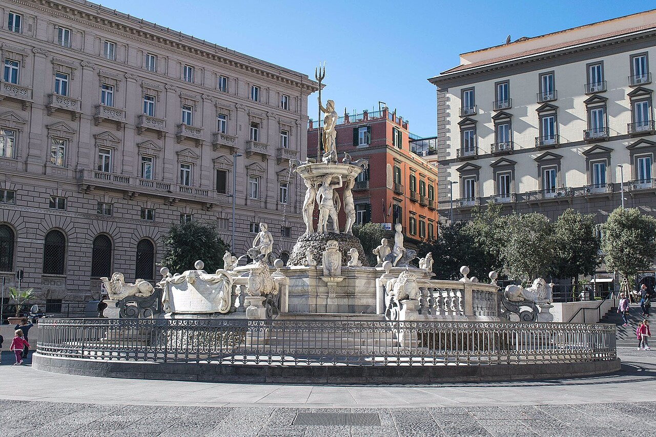 Fountain of Neptune by Pietro Bernini