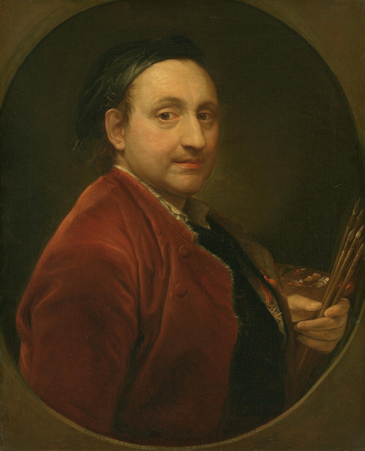 Portrait of Pompeo Batoni