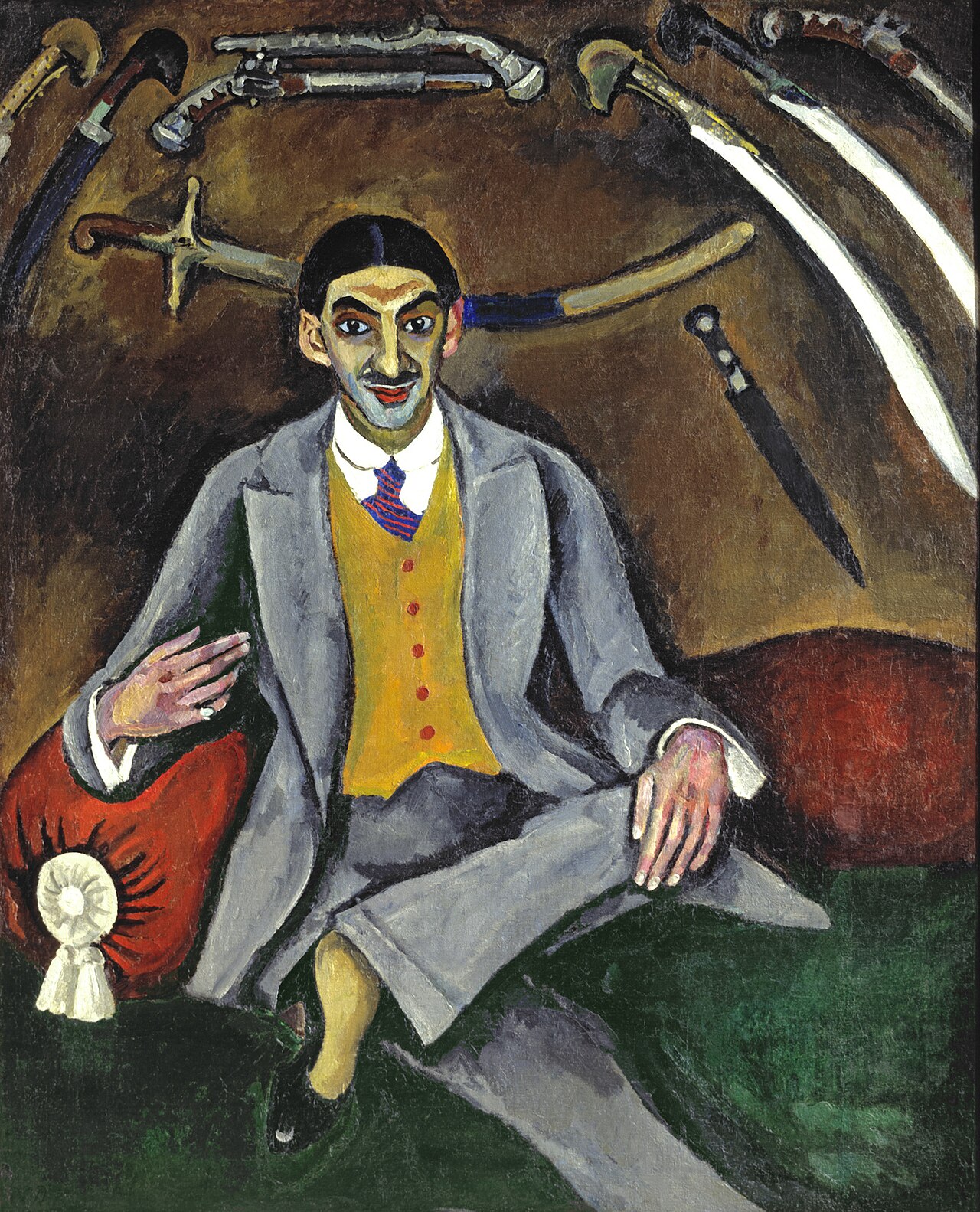 Georges Yakulov by Pyotr Konchalovsky