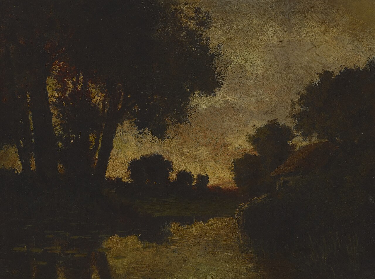 River at Sunset by Robert Crannell Minor