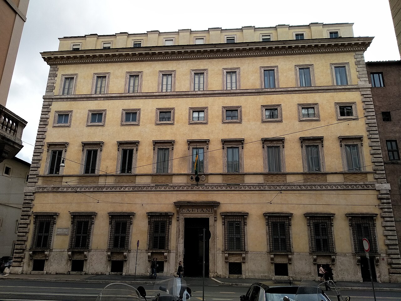Palazzo Caetani by Taddeo Zuccari