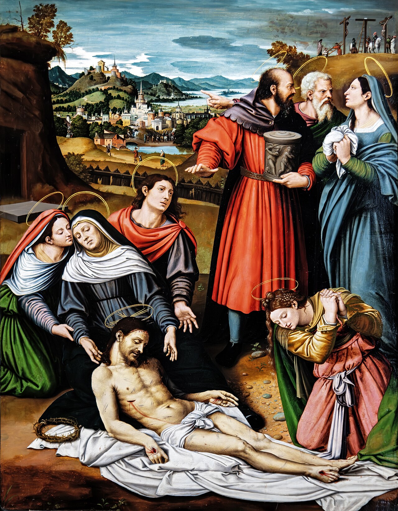 La Déploration du Christ by Vicente Masip