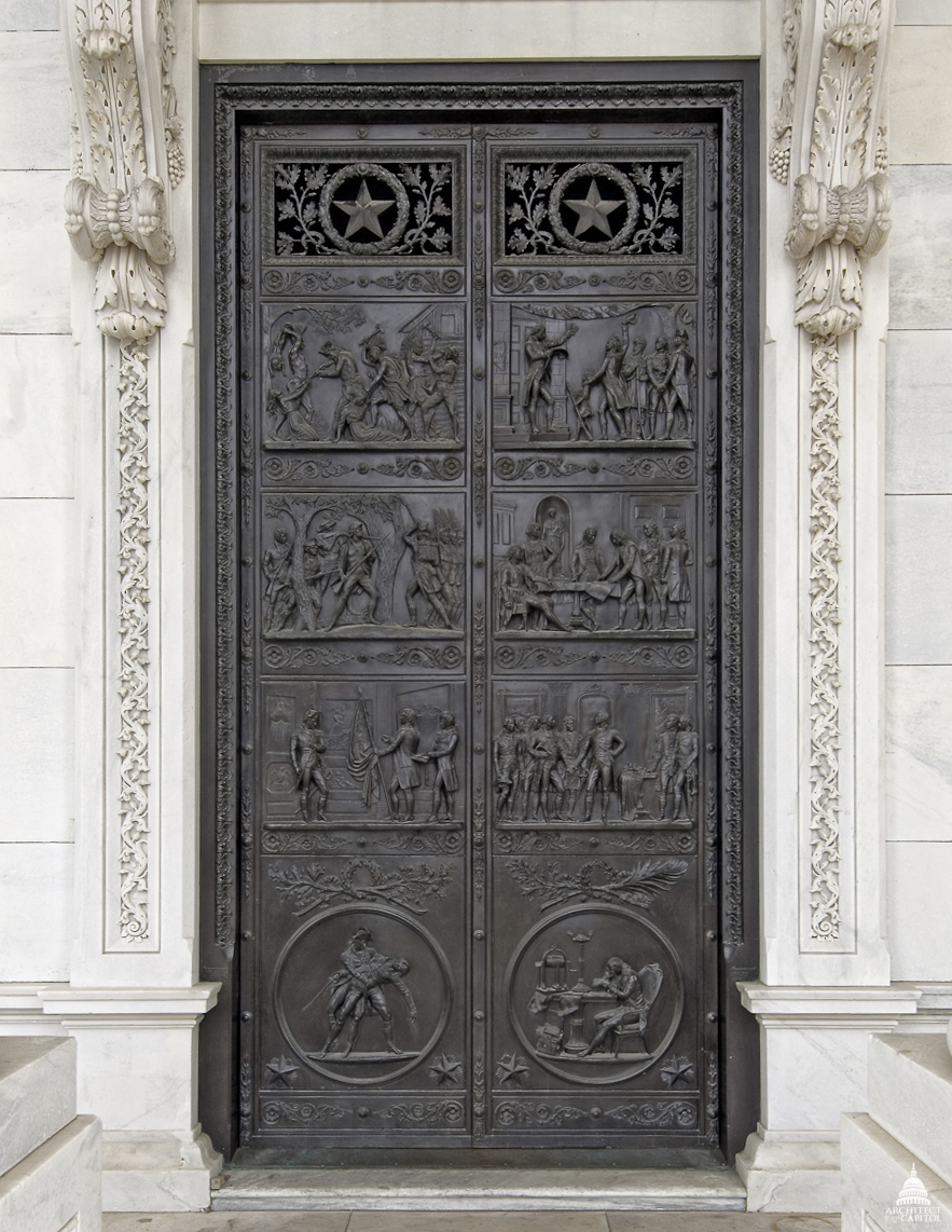 Revolutionary War Door by William Henry Rinehart
