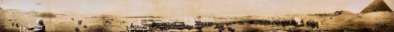 Battle of the Pyramids by Wojciech Kossak